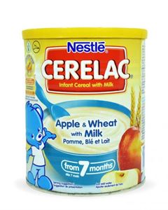 Picture of Nestle Cerelac Apple & Wheat With Milk 400G