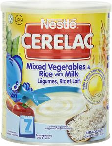 Picture of Nestle Cerelac Mixed Veg & Rice With Milk 400G