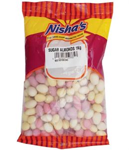 Picture of Nisha's Sugar Almonds 1KG