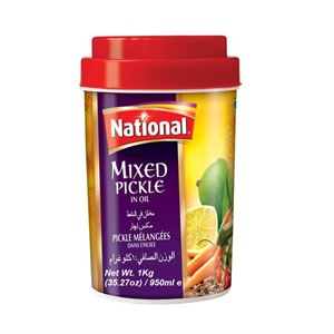Picture of National Mixed Pickle In Oil 1KG